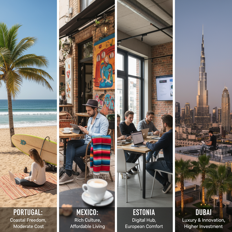 Digital Nomadism: The 10 Best Countries with Specific Visas (and the Real Cost of Living)