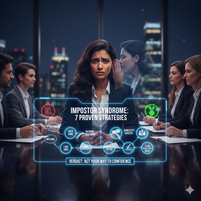 Impostor Syndrome: 7 Proven Strategies to Overcome Career Self-Sabotage