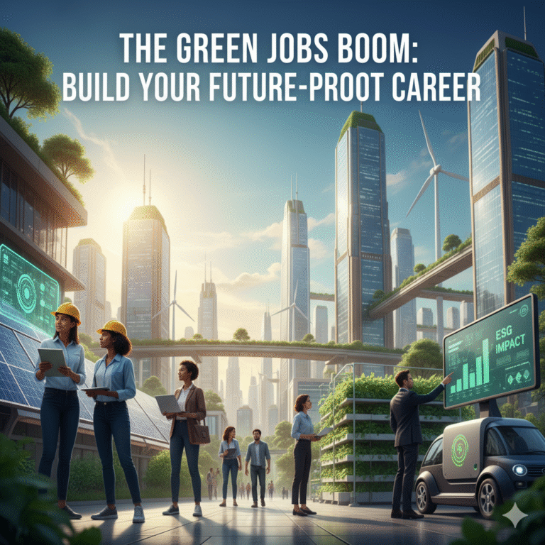 The Boom in “Green Jobs”: How to Enter the High-Growth Sustainable Labor Market