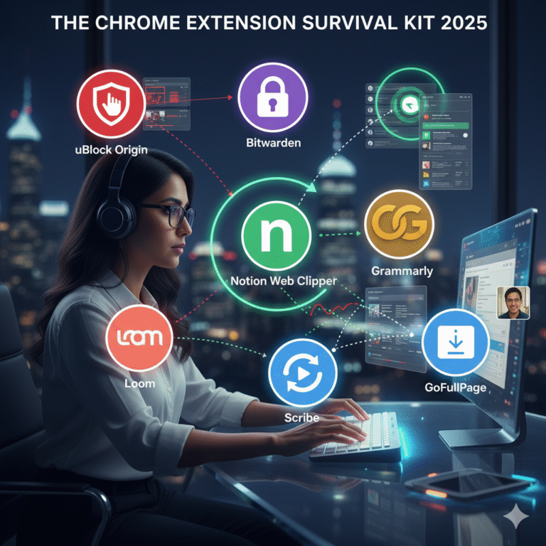 The “Survival Kit” of Chrome Extensions That Every Professional Should Have Installed in 2025