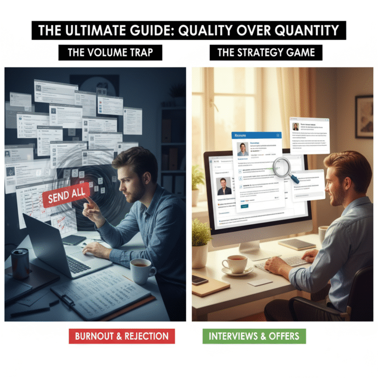 “Applying to 100 Jobs a Day”: Why the Volume Strategy Might Be Wrecking Your Job Search