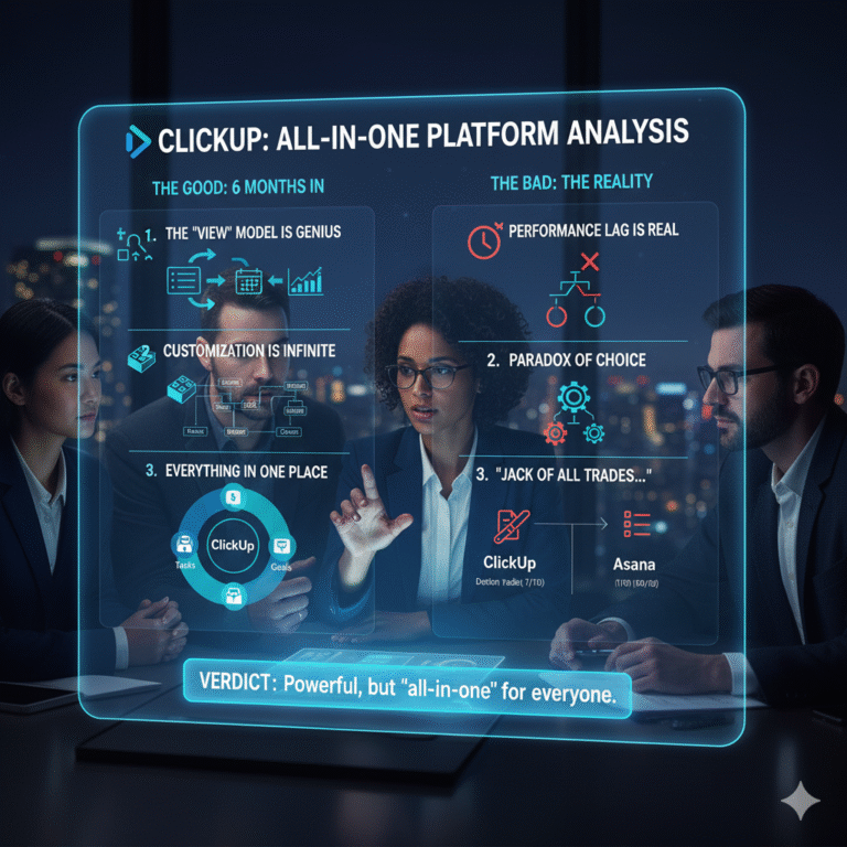 Is ClickUp Really “One Tool to Replace Them All”? Our Honest 6-Month Use Analysis