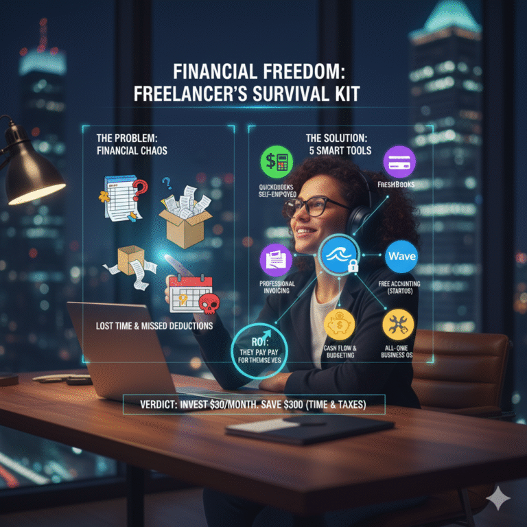 The 5 Best Financial Control Tools for Freelancers & Sole Proprietors (And How They Pay for Themselves)